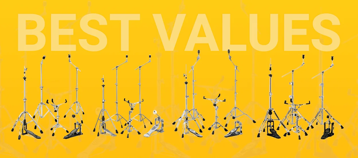 Best Values: Drum Hardware Packs Under $500
