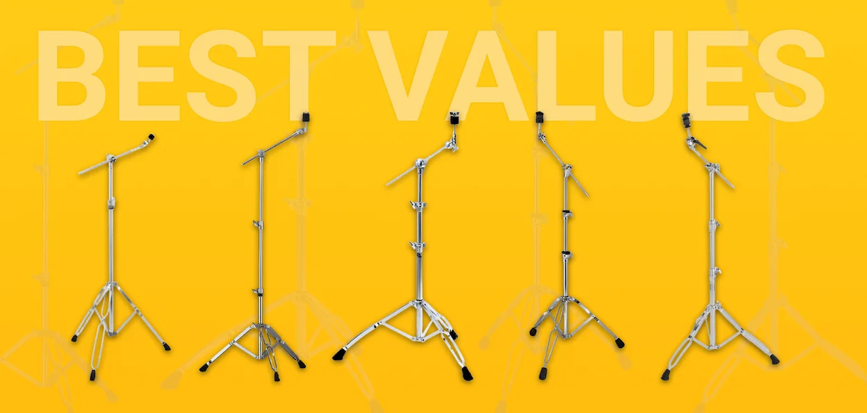 Best Values: Cymbal Boom Stands Under $100