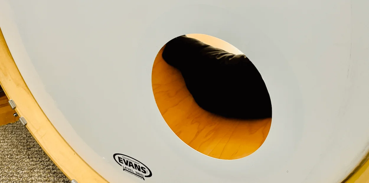 How To Cut a Bass Drum Port Hole