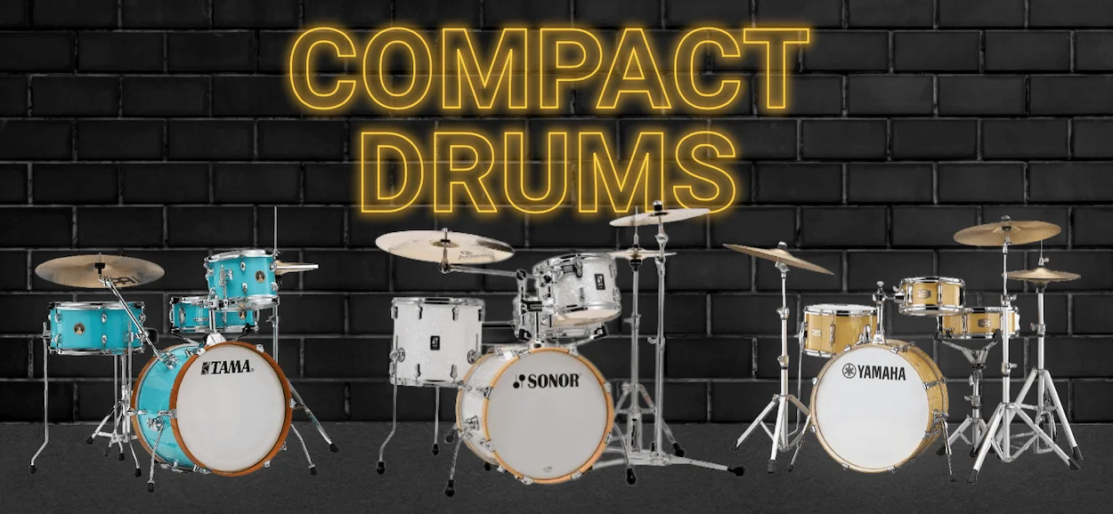 compact drum sets