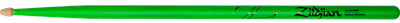 Zildjian green drumstick