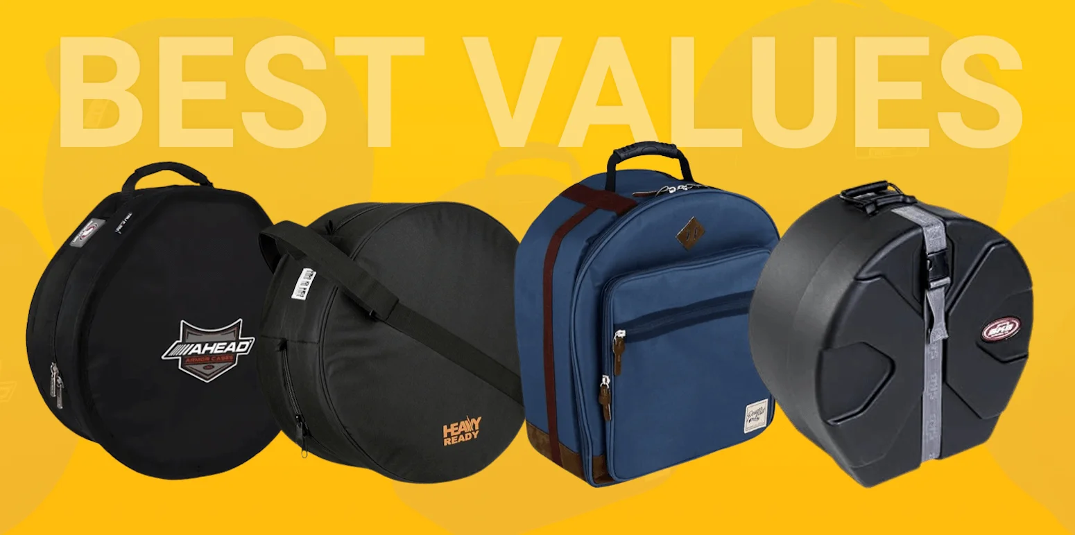 Best Values: Snare Drum Bags and Cases