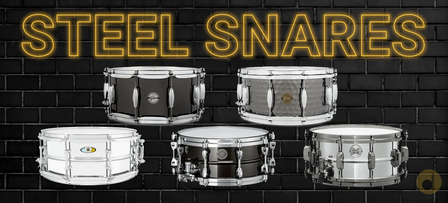 steel snare drums